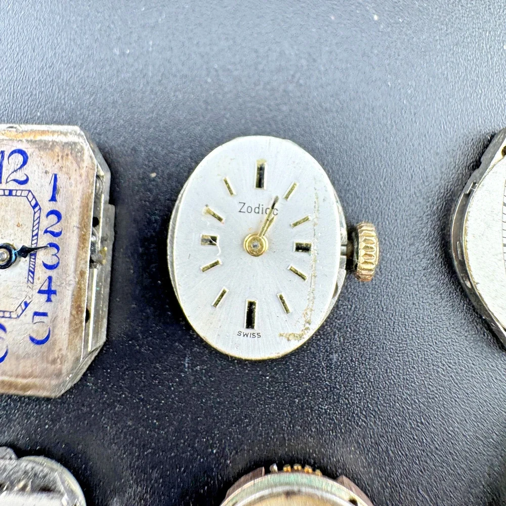 Vintage Ladies' Watch Movements — Mixed Lot of 8